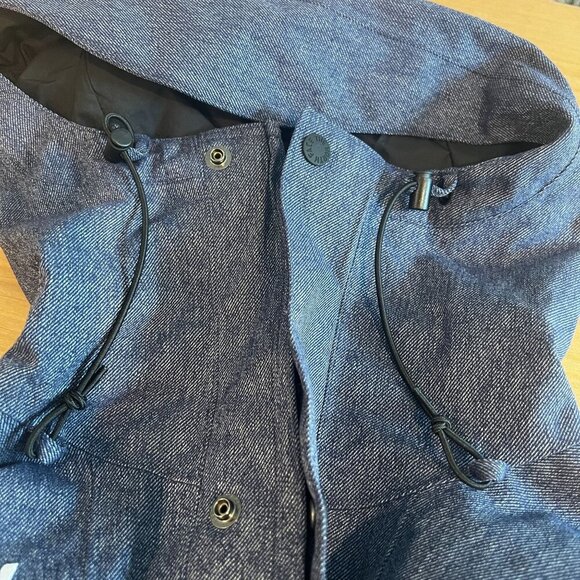 The North Face Men's Gore-TEX Mountain Jacket XXS Denim Blue Waterproof - Picture 14 of 16